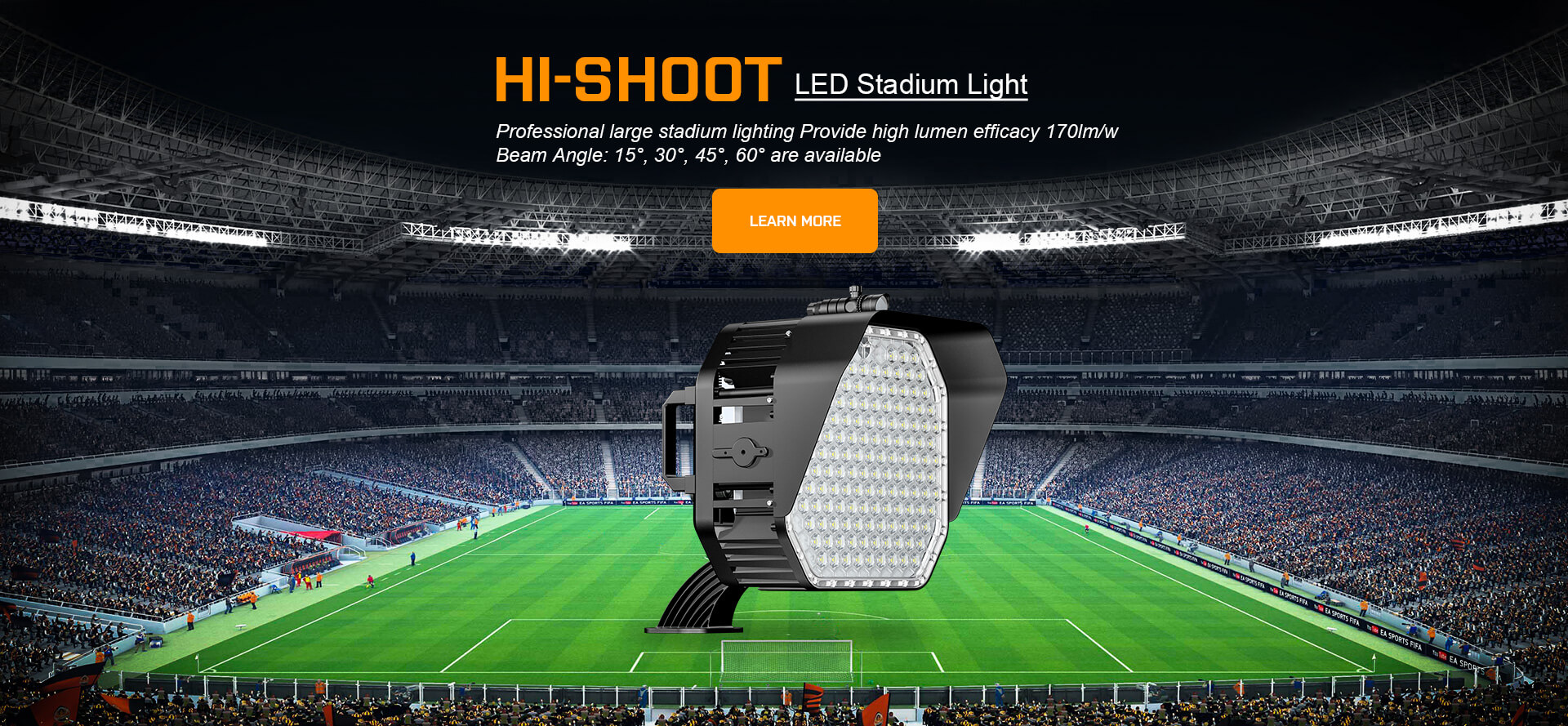 LED sports field fixtures