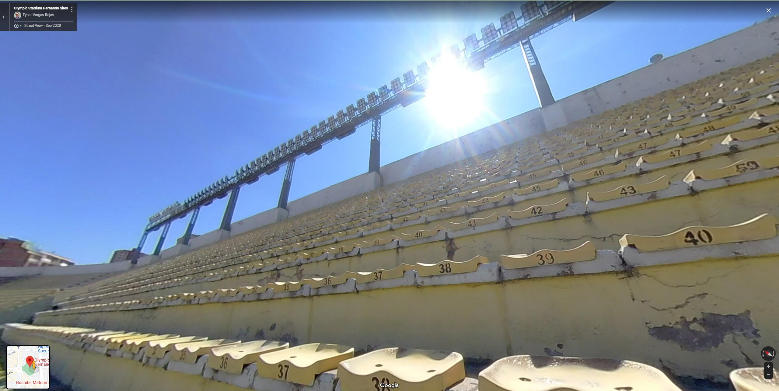 international stadium court in Bolivia