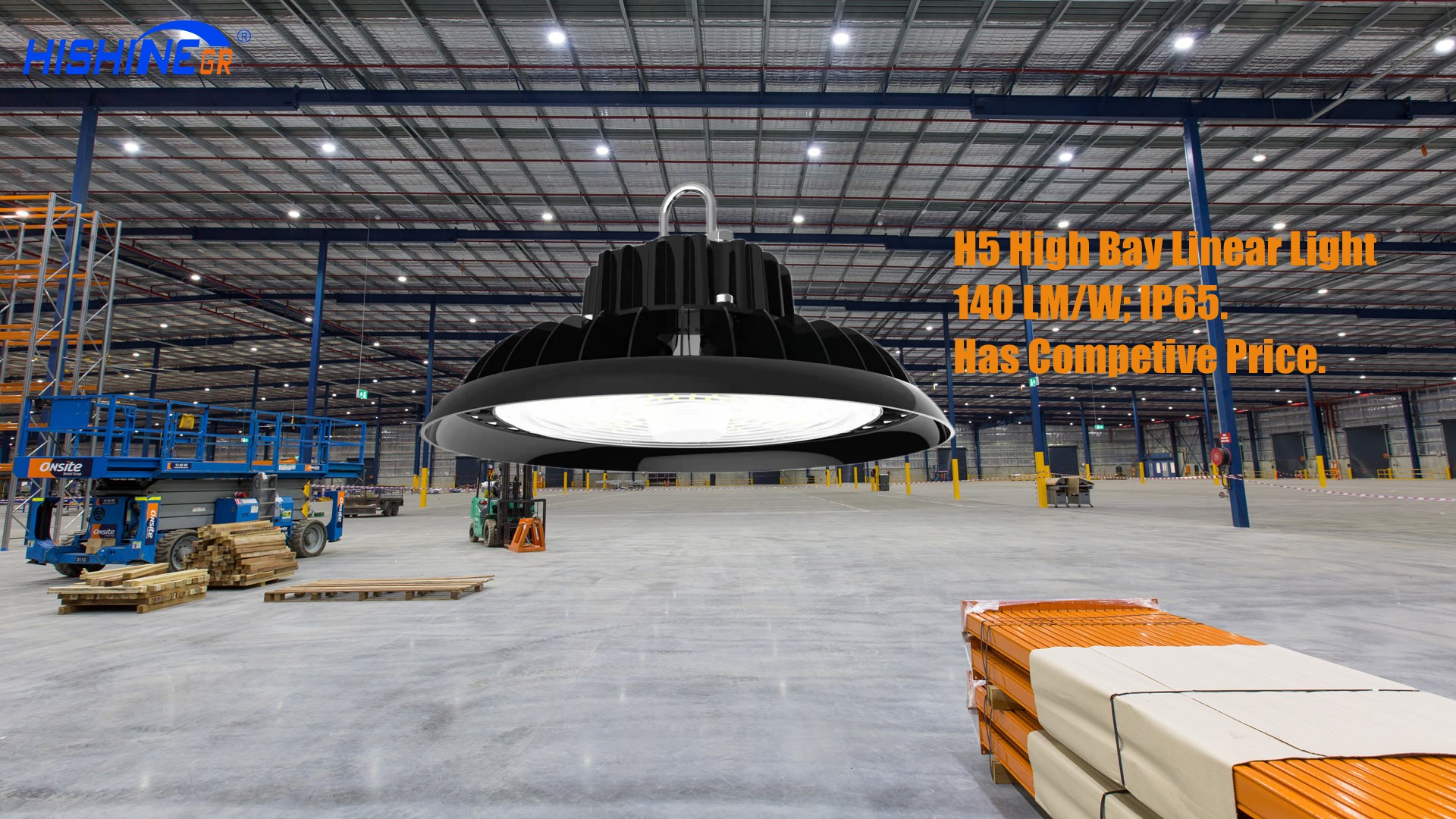 150W LED UFO high bay light