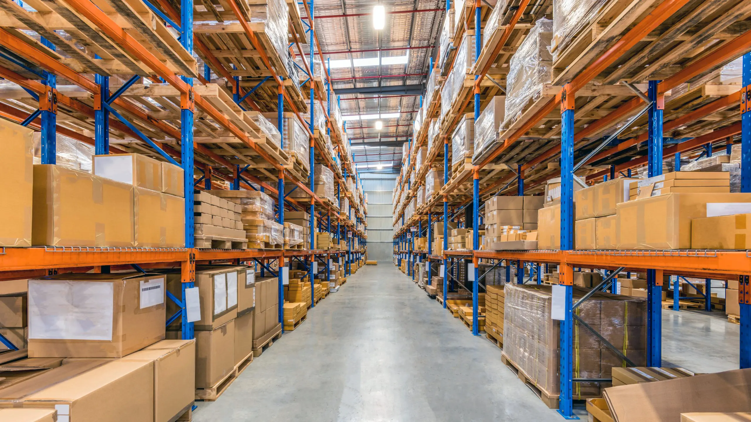 logistics warehosue fixtures