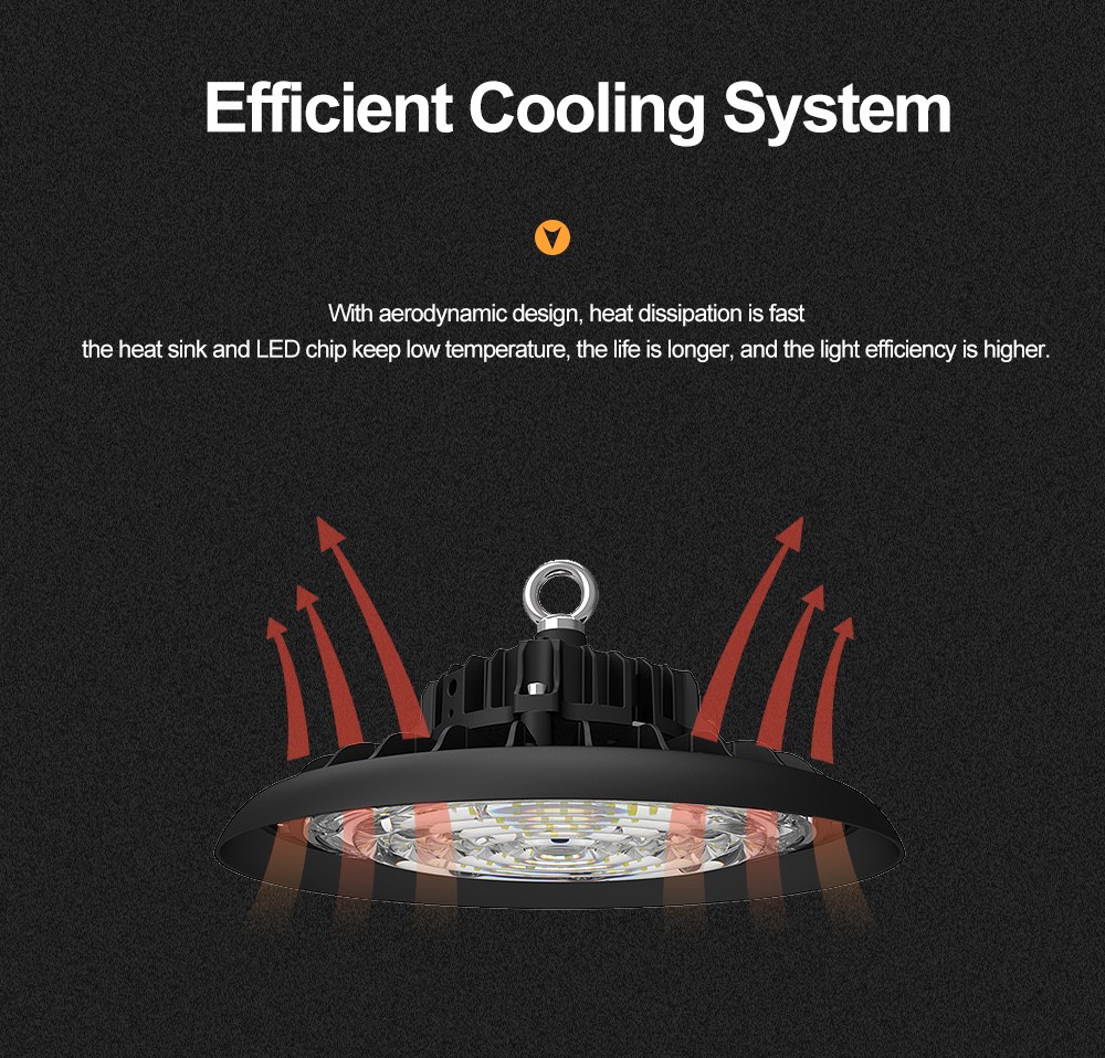 LEDUFO light cooling system