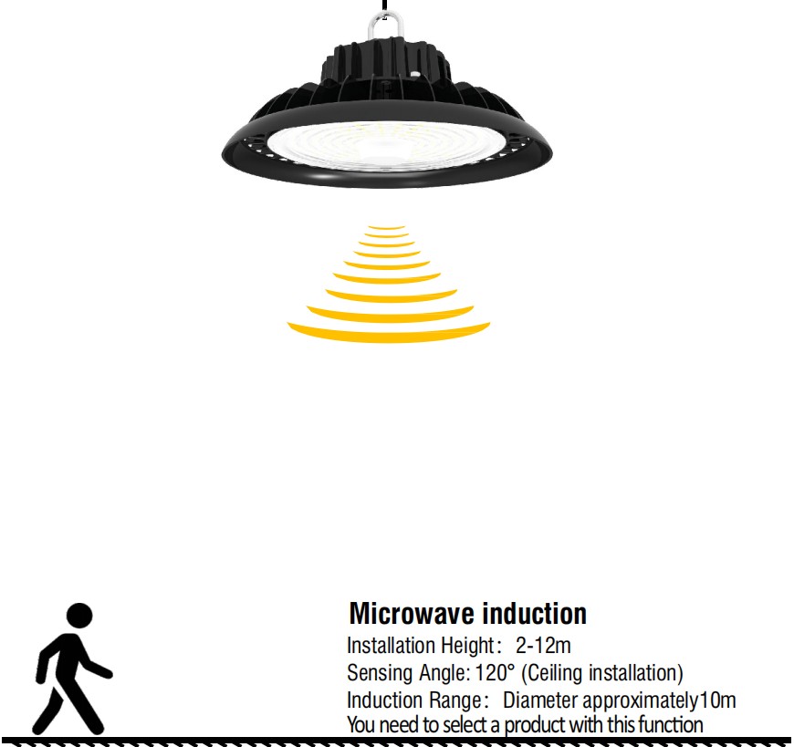 led light microwave induction