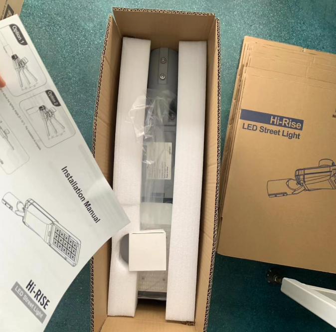 outer packing of LED street light
