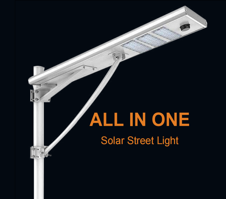 all in one 100w solar street light