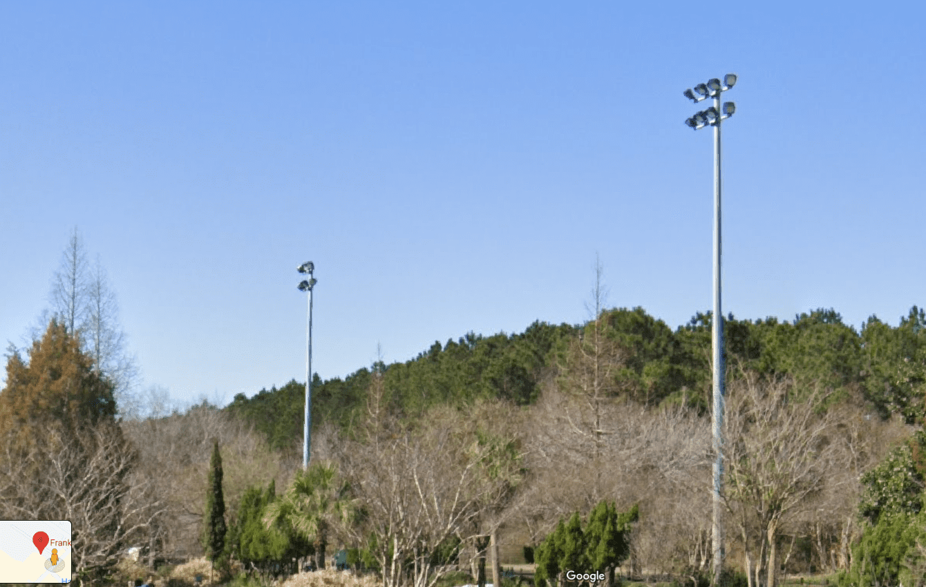 high mast light in the usa park