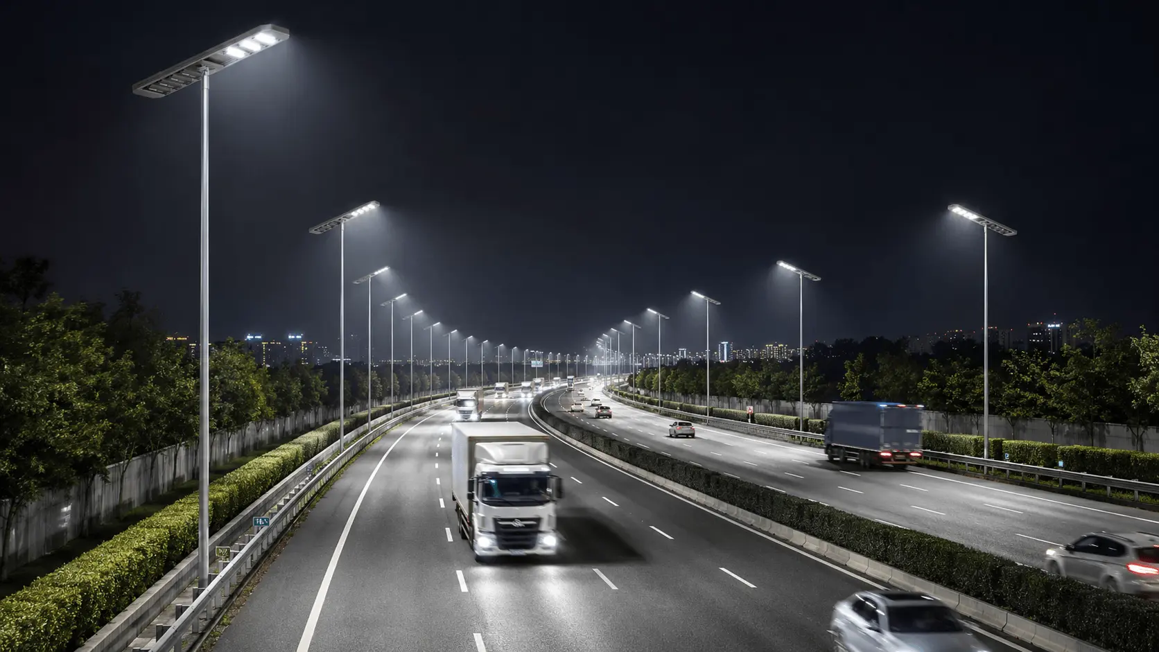 Engineering grade solar street light system for highway and EPC projects