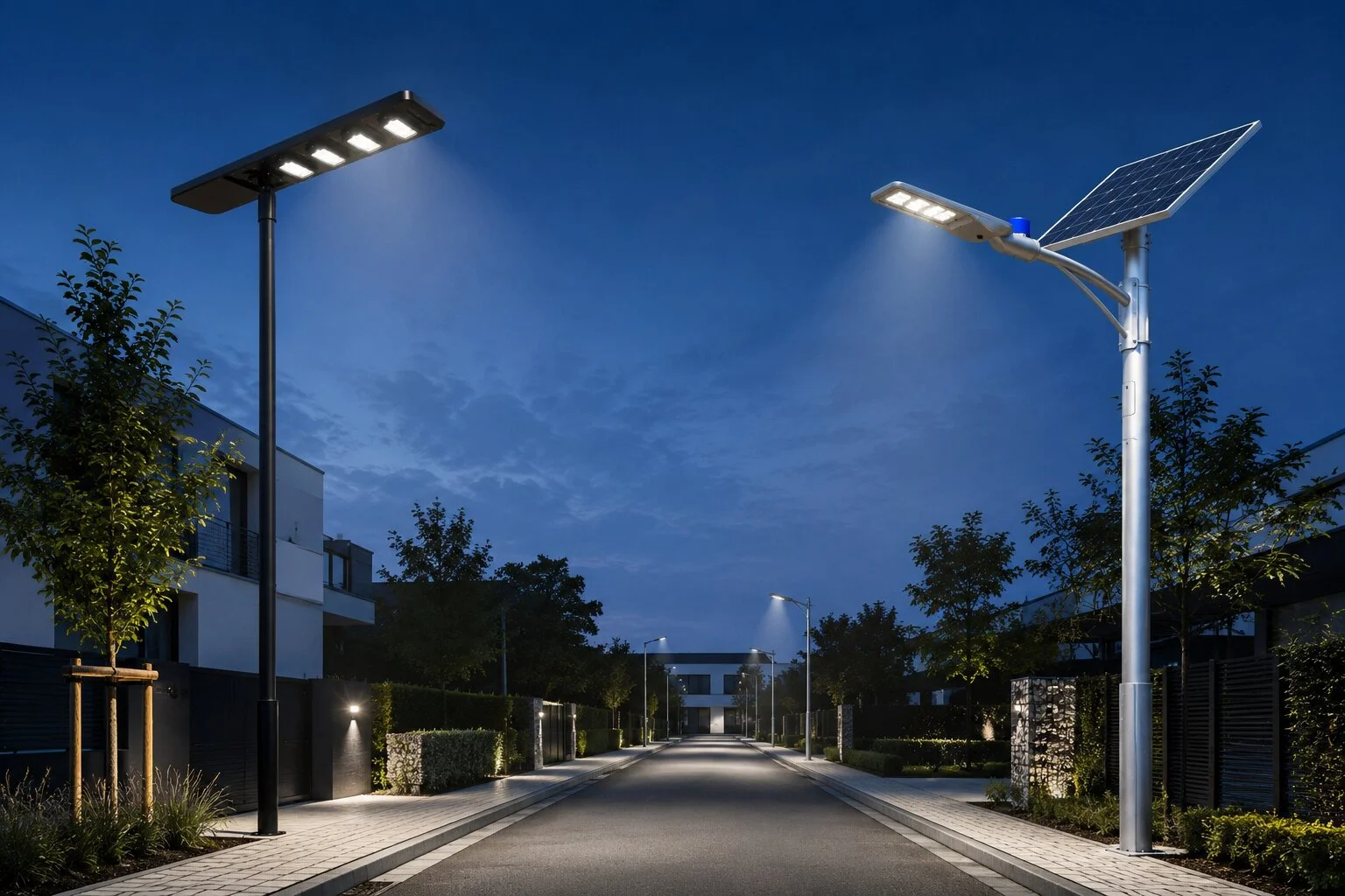 all-in-one-vs-split-solar-street-lights